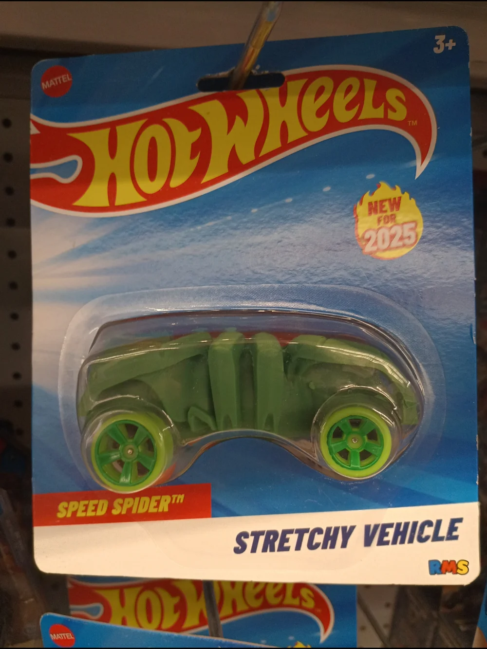 Hot Wheels Stretchy Vehicle - Green Speed Spider